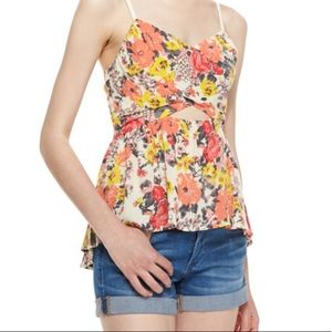 Free People Floral Top